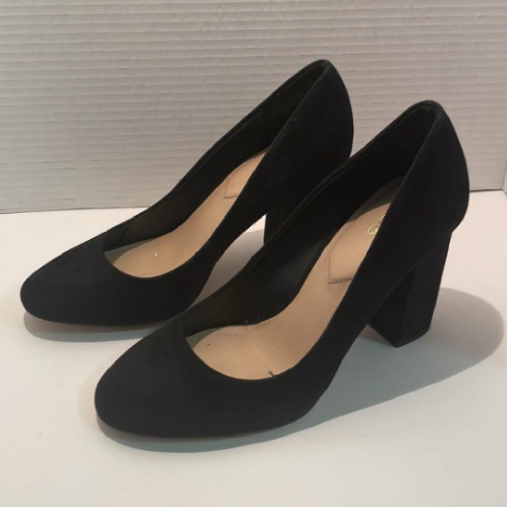 Classic Black Suede ALDO Black Heels size 7